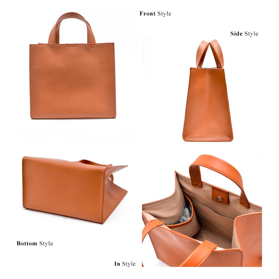 トートバッグ レディース バッグ 小さめ フェイクレザー 母の日 通勤 大容量 無地 カジュアル ミニ バック Rename ブランド かわいい |  | 16