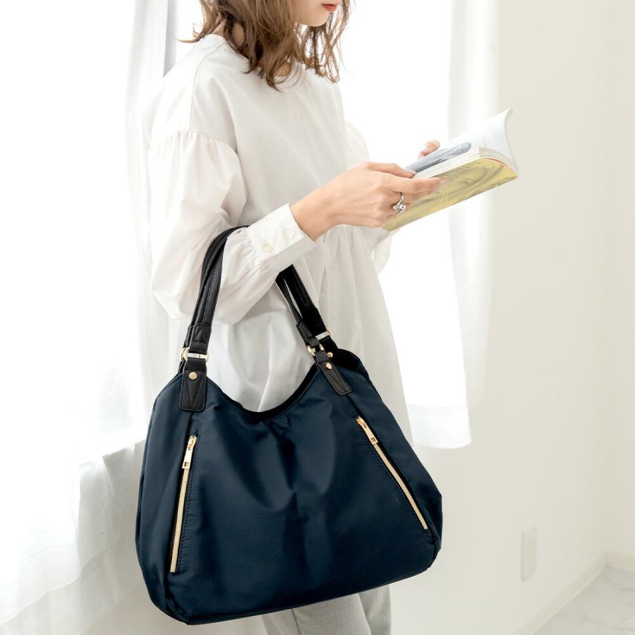 トートバッグ レディース 大きめ a4 軽量 母の日 ナイロン 縦 横 おしゃれ 黒 ファスナー付き トート バック 通勤 かばん |  | 13