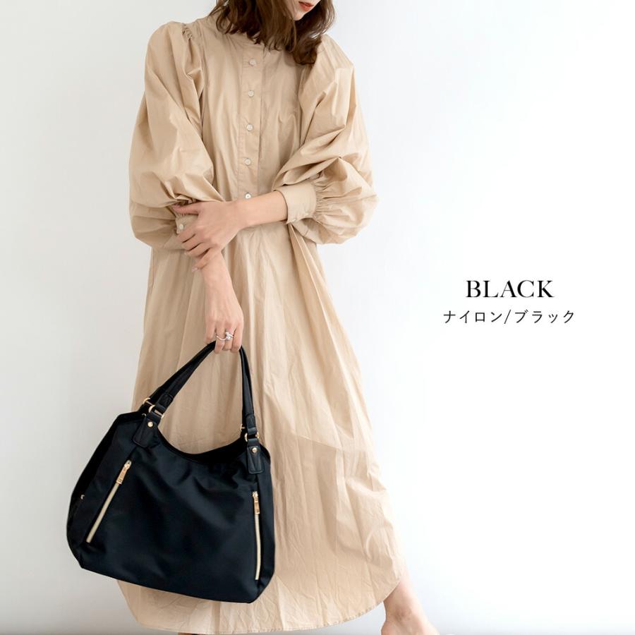 トートバッグ レディース 大きめ a4 軽量 母の日 ナイロン 縦 横 おしゃれ 黒 ファスナー付き トート バック 通勤 かばん |  | 08