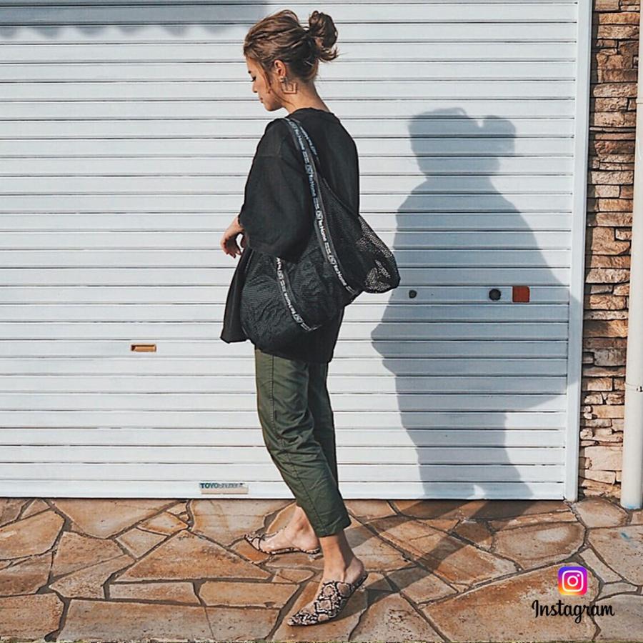 トートバッグ トート レディース メンズ バック かばん メッシュ ナイロン 軽量 おしゃれ 大容量 ブランド Rename ブラック 黒 新生活 |  | 20