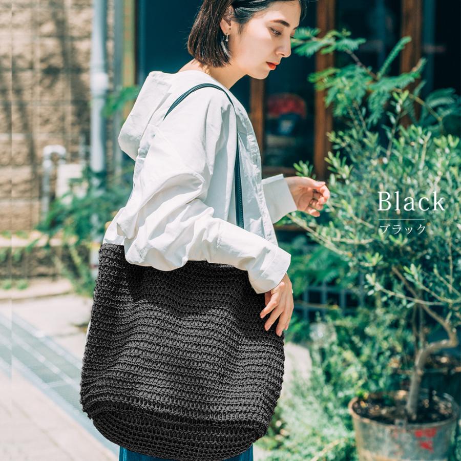 かごバッグ レディース トートバッグ ペーパーバッグ かわいい おしゃれ 超軽量 軽い 大きめ 大容量 通勤 通学 ハンドバッグ カゴバッグ 籠 編み |  | 02