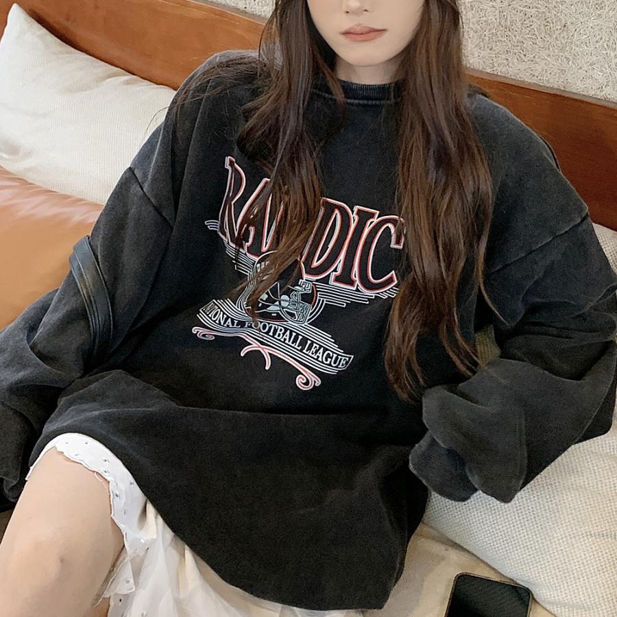 トレーナー レディース プルオーバー メンズ 韓国ファッション 大きい