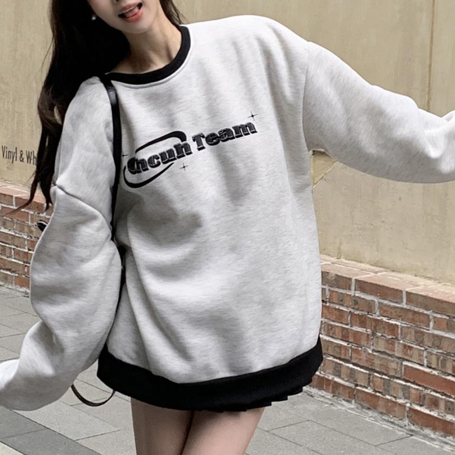 トレーナー レディース プルオーバー メンズ 韓国ファッション 大きい