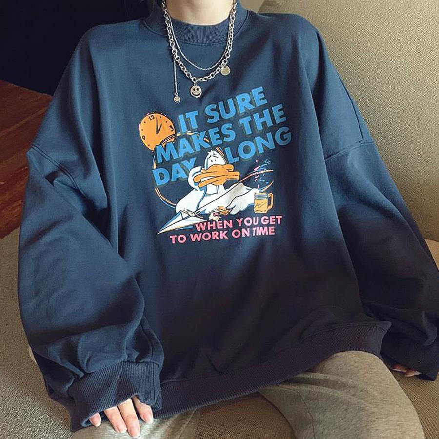 トレーナー スウェット レディース 長袖 大きいサイズ オーバーサイズ