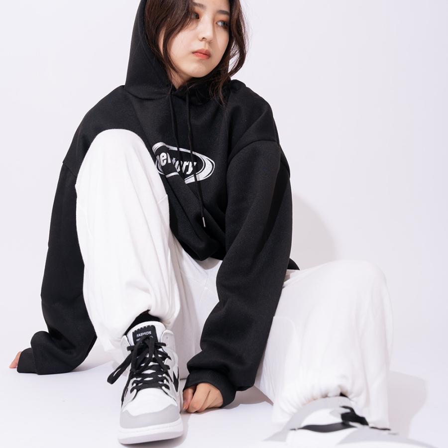 パーカー スウェット トレーナー レディース メンズ ビッグシルエット