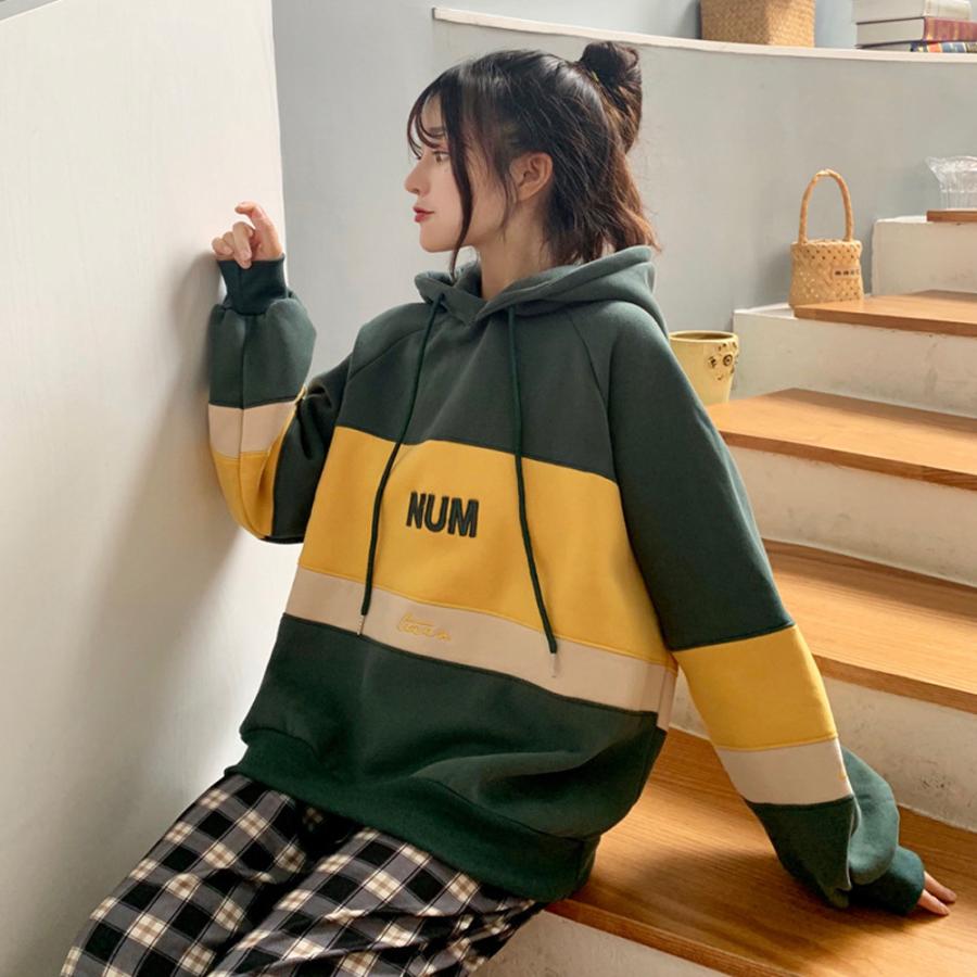 パーカー スウェット トレーナー レディース メンズ ビッグシルエット