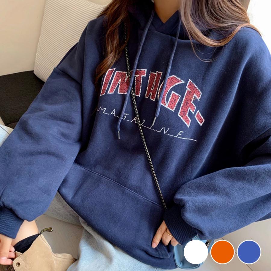 パーカー スウェット トレーナー レディース メンズ ビッグシルエット オーバーサイズ 韓国 中国 コリア チャイナ Ta3p Crosscharm 通販 Yahoo ショッピング