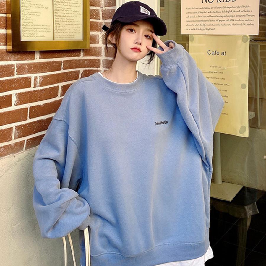 プルオーバー ロゴトレーナー S〜XL ストリートカジュアル NEW JACK スプレーロゴ イラスト トレーナー / NEW JACK Spray