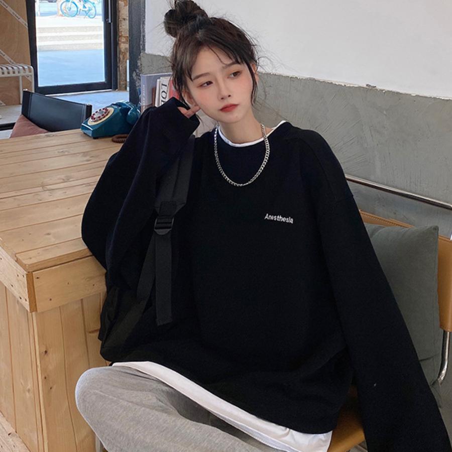 tシャツ コンビスウェットプルオーバー レディース プルオーバー スウェットシャツ バスケットボールチーム[品番