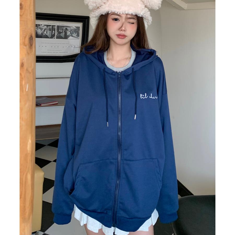 パーカー スウェット トップス トレーナー レディース ジップ