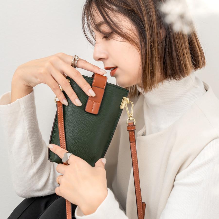 スマホショルダー ストラップ ミニバッグ ショルダーバッグ レディース