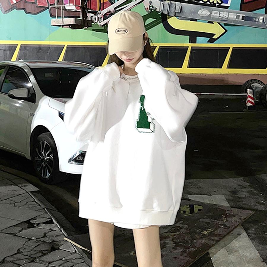 新作★新品トリプルコラボスウェットトップス ユニセックス オーバーサイズ DOUBLE NAME トレーナー スウェット PEZコラボ恐竜BACK刺しゅう