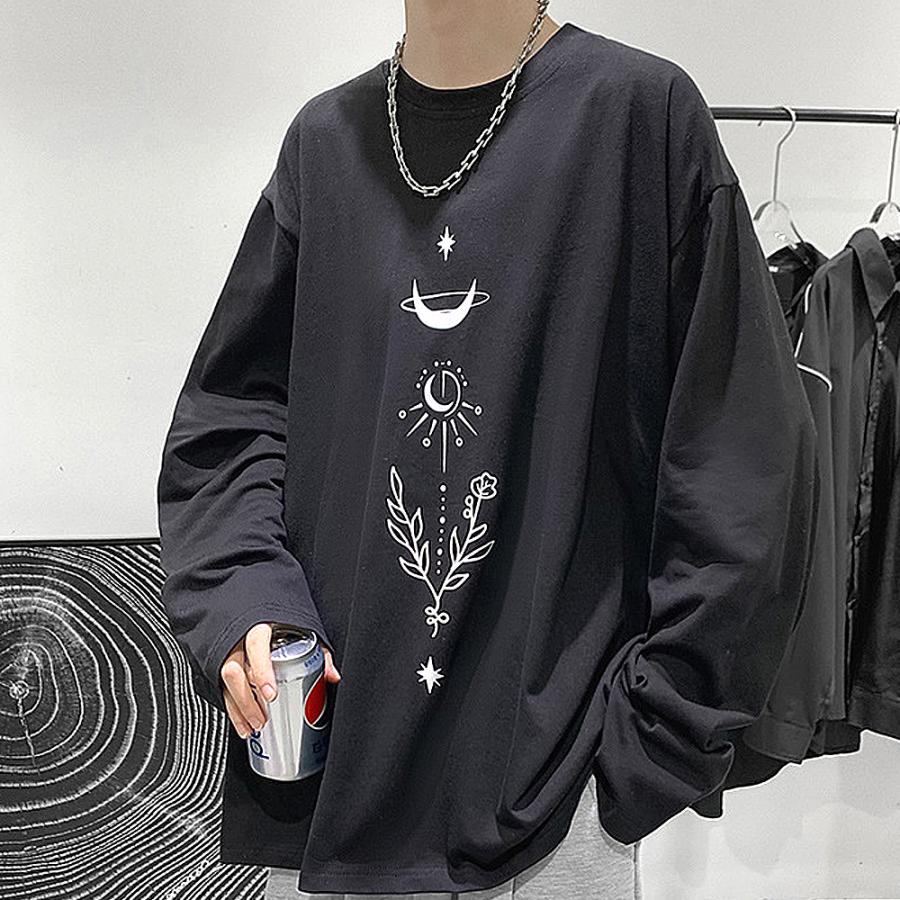 ロンT ロングTシャツ メンズ レディース 長袖 オーバーロンT