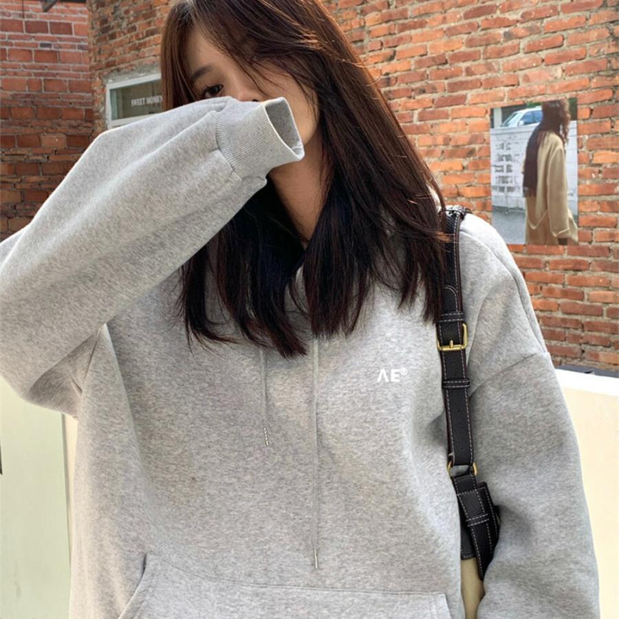 パーカー フーディ トレーナー レディース メンズ スウェット 韓国ファッション 大きいサイズ トップス 冬 ビックシルエット ビッグパーカー |  | 12