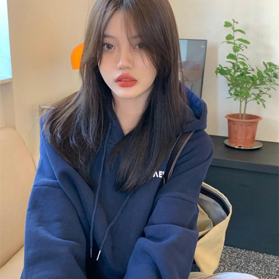 パーカー フーディ トレーナー レディース メンズ スウェット 韓国ファッション 大きいサイズ トップス 冬 ビックシルエット ビッグパーカー |  | 15