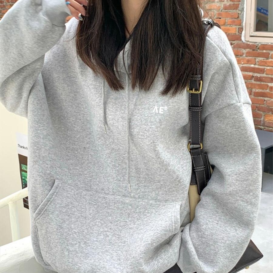 パーカー フーディ トレーナー レディース メンズ スウェット 韓国ファッション 大きいサイズ トップス 冬 ビックシルエット ビッグパーカー |  | 08