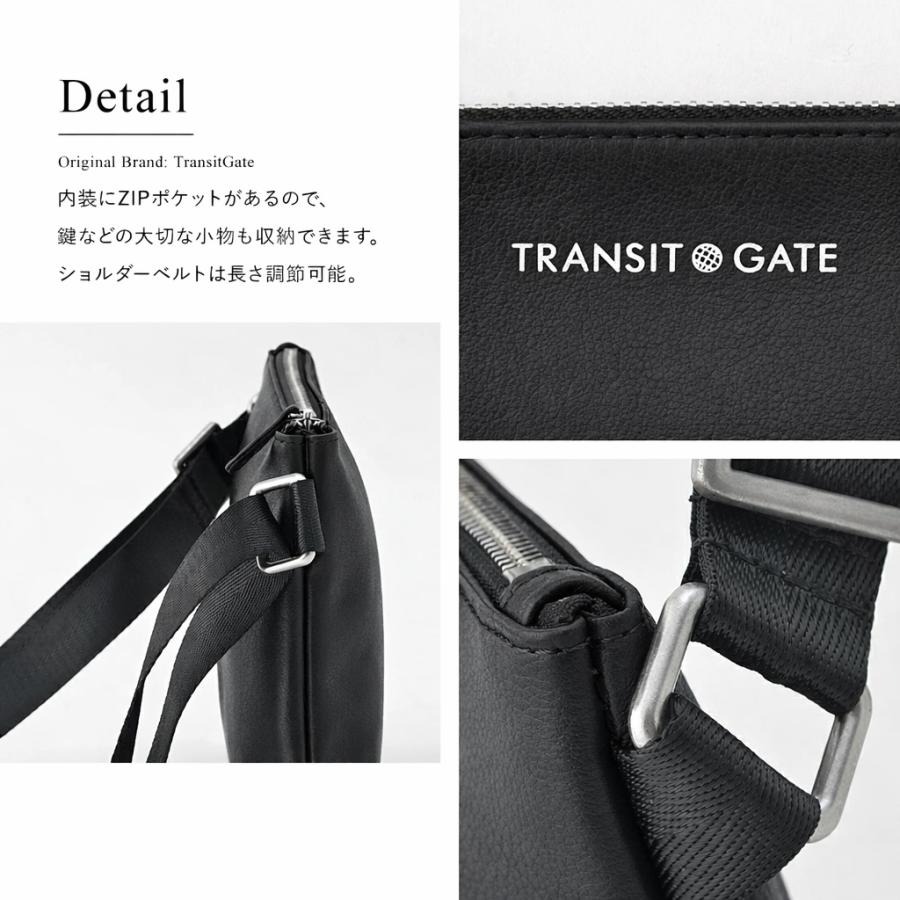 TRANSIT GATE（トランジットゲート） ショルダーバッグ メンズ ミニ