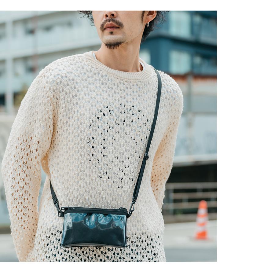 撥水スマホミニショルダー サコッシュ スマホポーチ お財布