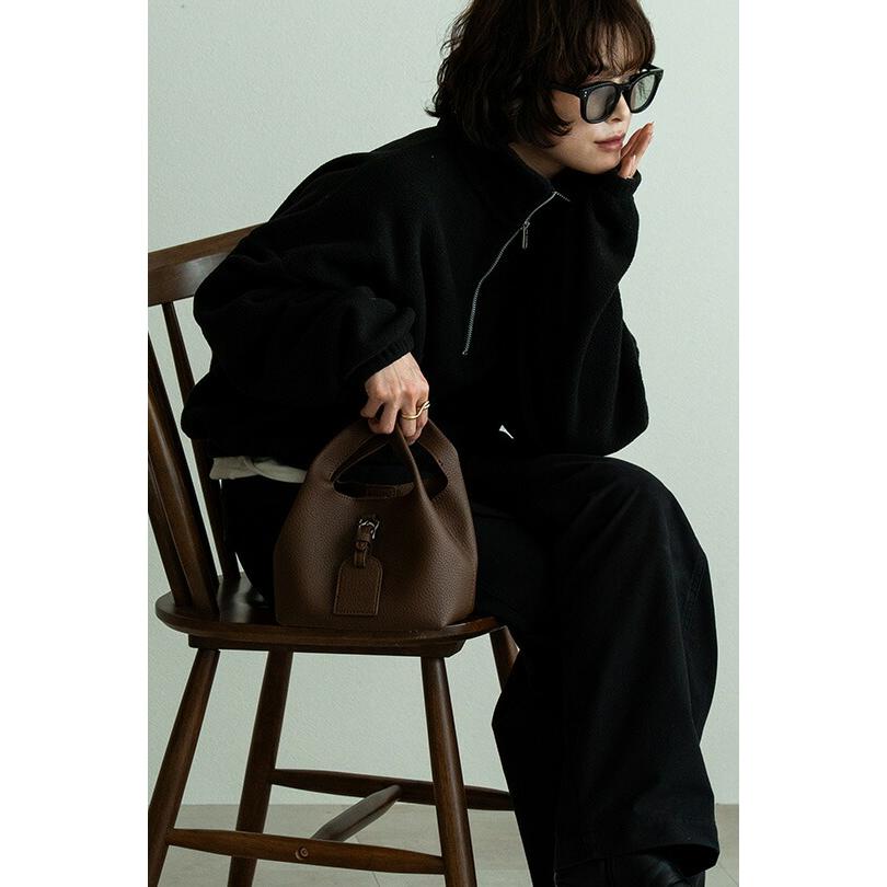2WAY キューブバッグ ショルダーバッグ ポーチ付き レディース