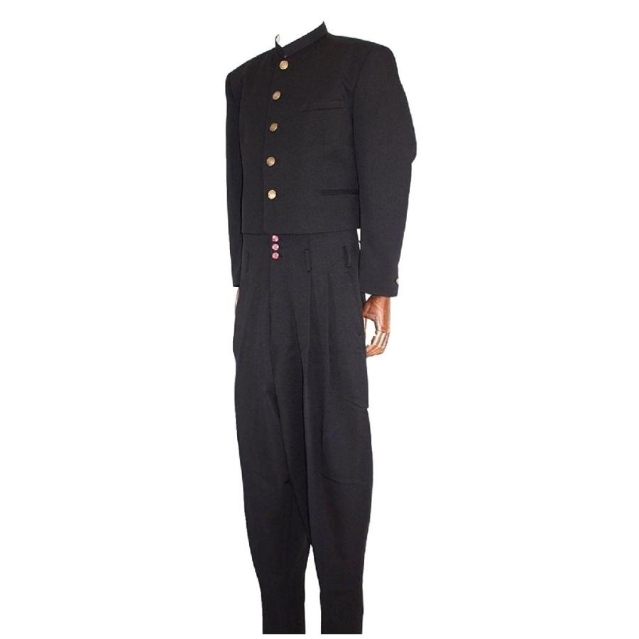 短ランなら Crosschop 豊富な品揃えをご用意しております 2344 1537 応援団用短蘭セット 変形学生上下組 学生服 短ラン50cm バナナボンタン50cmx18cm 短ランセット バックレ隊長 刹那 通販 Yahoo ショッピング