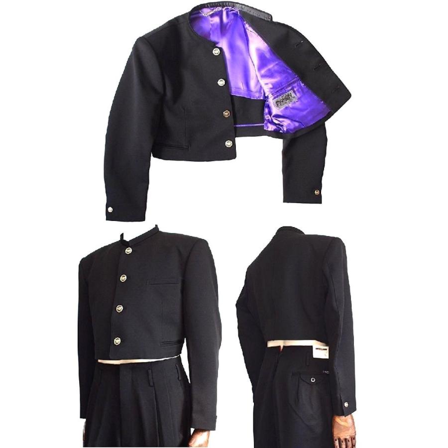 応援団用短蘭セット 変形学生上下組 学生服 短ラン42cm ハイウエストバナナボンタン80cmx18cm 短ランセット 全国制覇 羅将 2348 1275 クロスチョップ 通販 Yahoo ショッピング