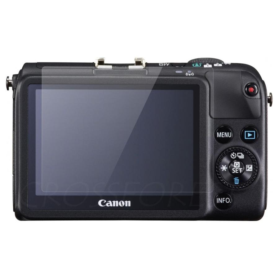 クロスフォレスト Canon EOS M2 / EOS M 用 液晶保護 ガラスフィルム | 