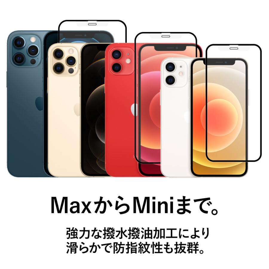 クロスフォレスト iPhone 12 Pro Max (6.7インチ) 用 アンチグレア 液晶保護 ガラスフィルム｜crossforest｜02
