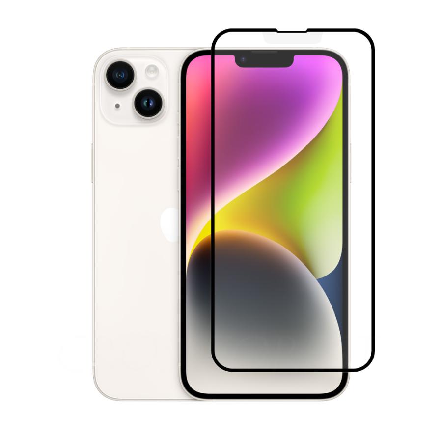クロスフォレスト iPhone 14 Plus (6.7インチ) 用 アンチグレア 液晶保護 ガラスフィルム | 