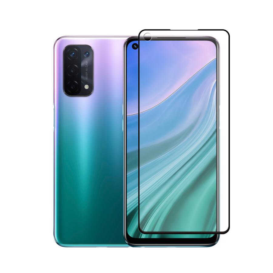 クロスフォレスト OPPO A54 5G 用 アンチグレア 液晶保護 ガラスフィルム | 