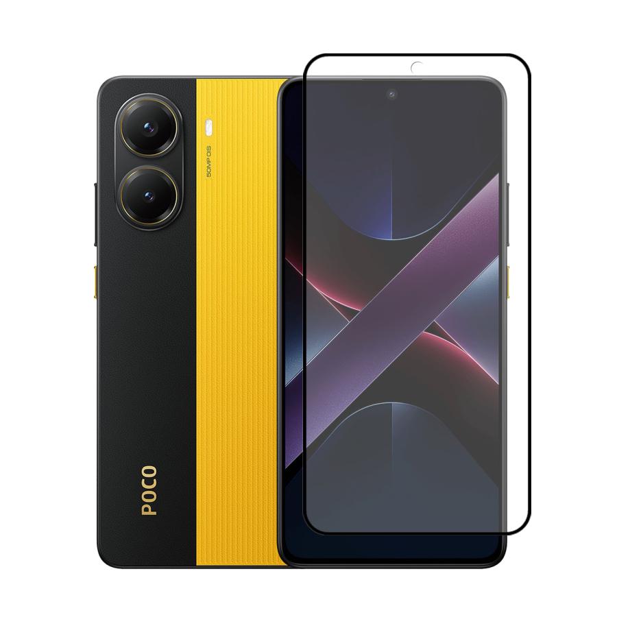 クロスフォレスト POCO X7 Pro 用 アンチグレア 液晶保護 ガラス