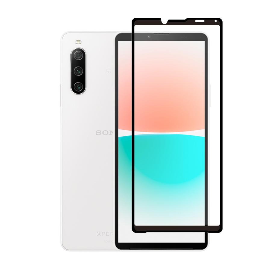 クロスフォレスト XPERIA 10 IV / 10 III / 10 III Lite 用 アンチグレア 液晶保護 ガラスフィルム | 