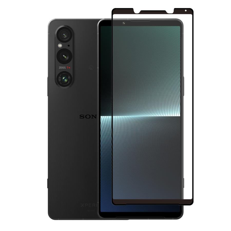 クロスフォレスト XPERIA 1 V 用 アンチグレア 液晶保護 ガラスフィルム | 