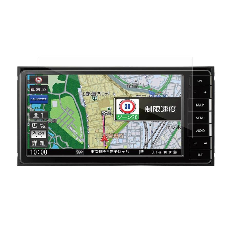 クロスフォレスト 7V型 カーナビ用 液晶保護 ガラスフィルム | 