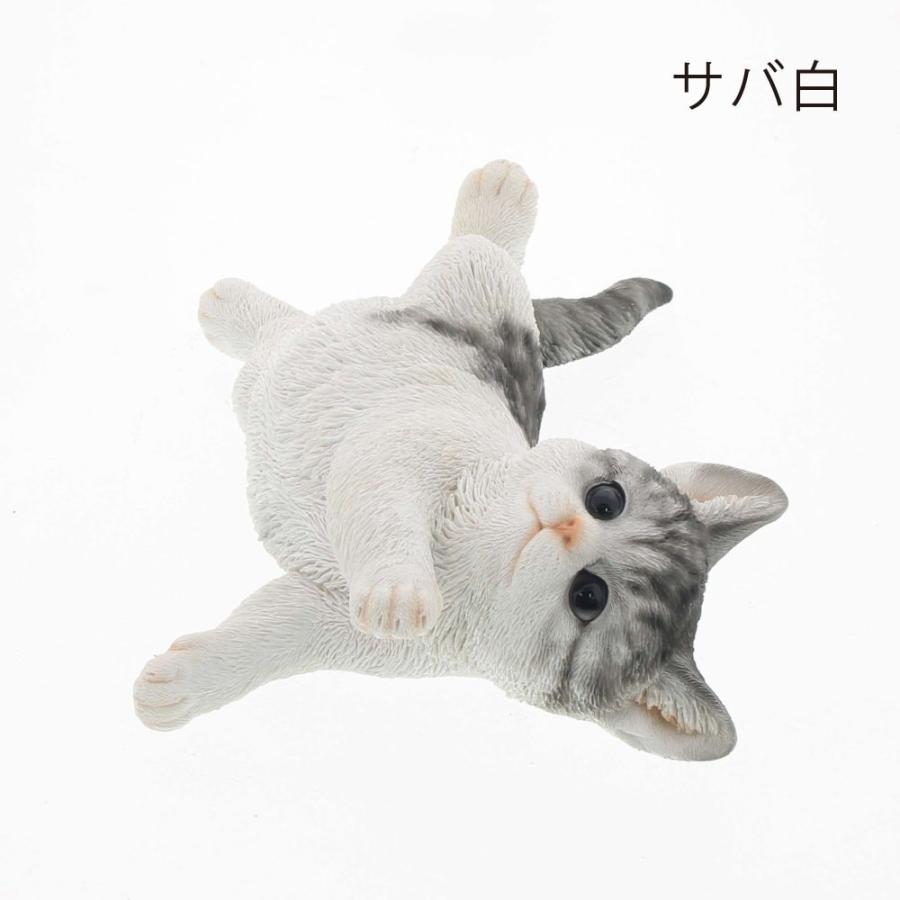 猫 置物 ゴローン サバ白 可愛い インテリア オブジェ ねこ ネコ グッズ リアル クリスマス プレゼント オブジェ ベニーズキャット クロスゲート 通販 Yahoo ショッピング