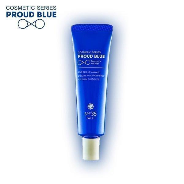 日焼け止め 界面活性剤 不使用 プラウドブルー モイスチュア Uv ジェル30g Spf35 Pa 特許 敏感肌 Uv 無添加 神奈川大学 防腐剤フリー クロスゲート 通販 Yahoo ショッピング