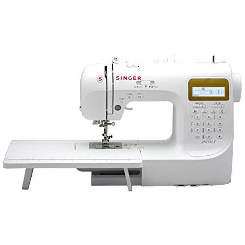 シンガー Singer コンピュータミシン コンピュータミシン 文字縫い機能付 ひらがな 数字 アルファベット 漢字 くろすまーけっとのシンガー Singer くろすまーけっと 文字縫い機能付 ひらがな 数字 アルファベット 漢字 ハードケース フットコントローラー ワイド