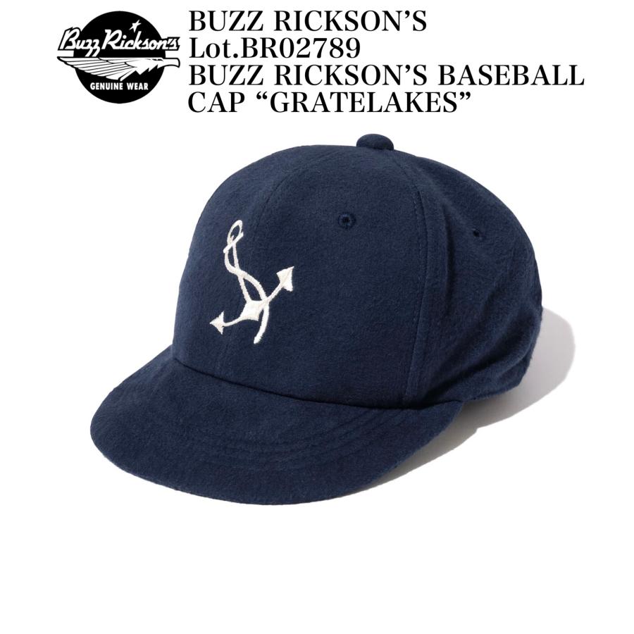 BUZZ RICKSON'S RICKSON’S Lot.BR02789 BASEBALL CAP “GRATELAKES ...