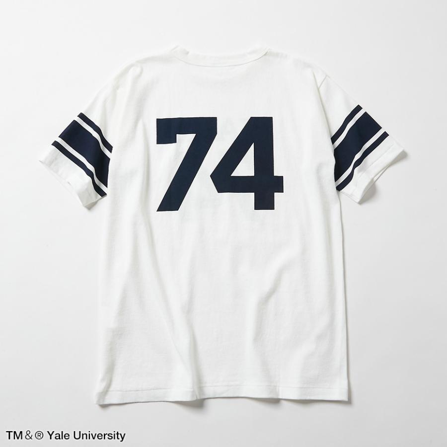 Champion TRUE TO ARCHIVES C3-R339 “WIN 1/4 SLEEVE FOOTBALL T-SHIRT”｜crossover-co｜05