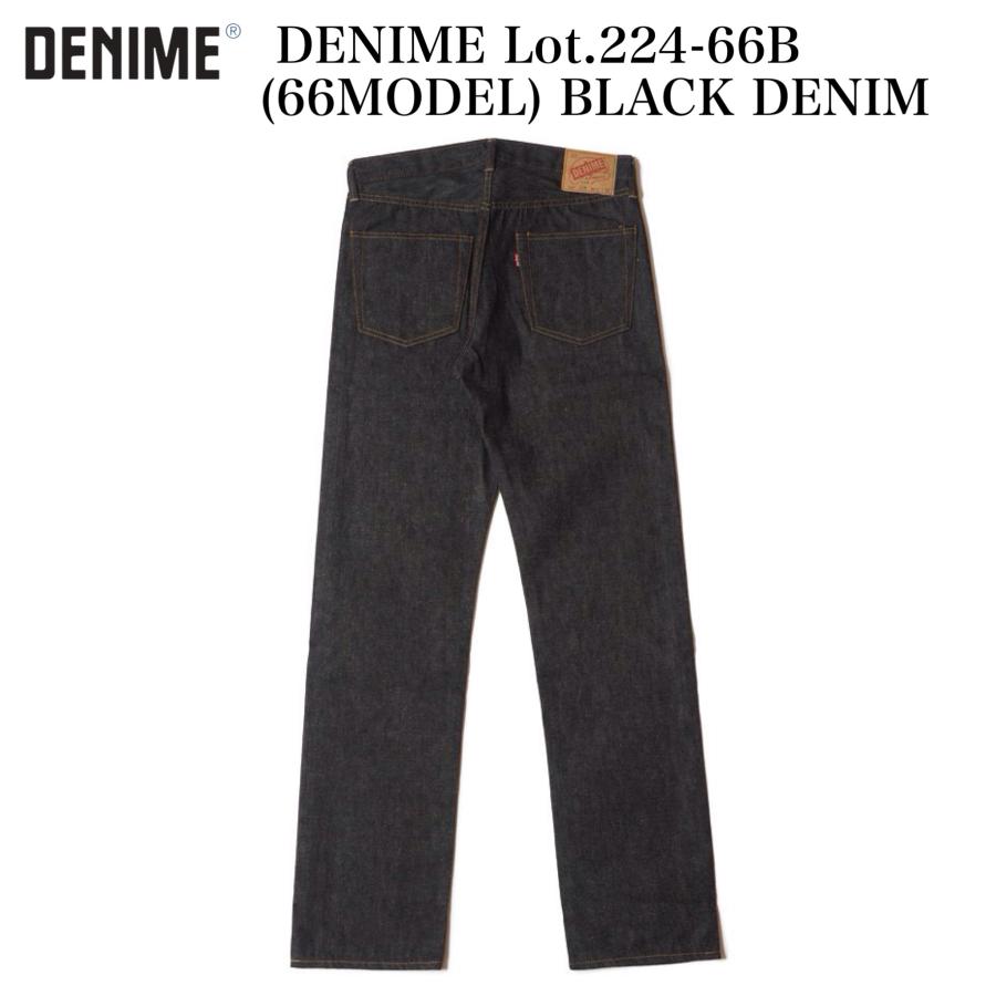Denime（ドゥニーム） DENIME Lot.224-66B (66MODEL) BLACK DENIM L32