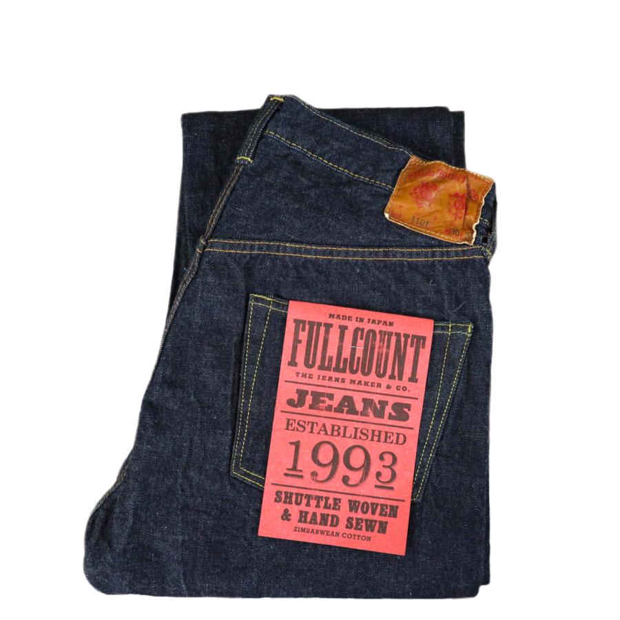 FULLCOUNT FULL COUNT Lot.1101W Straight Denim (One Wash FULLCOUNT FULL COUNT Lot.1101W Straight Denim (One Wash