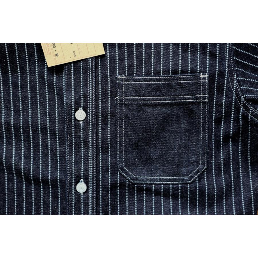 児島ジーンズ RNB297 “13oz WABASH WORK SHIRTS” : crossover.co