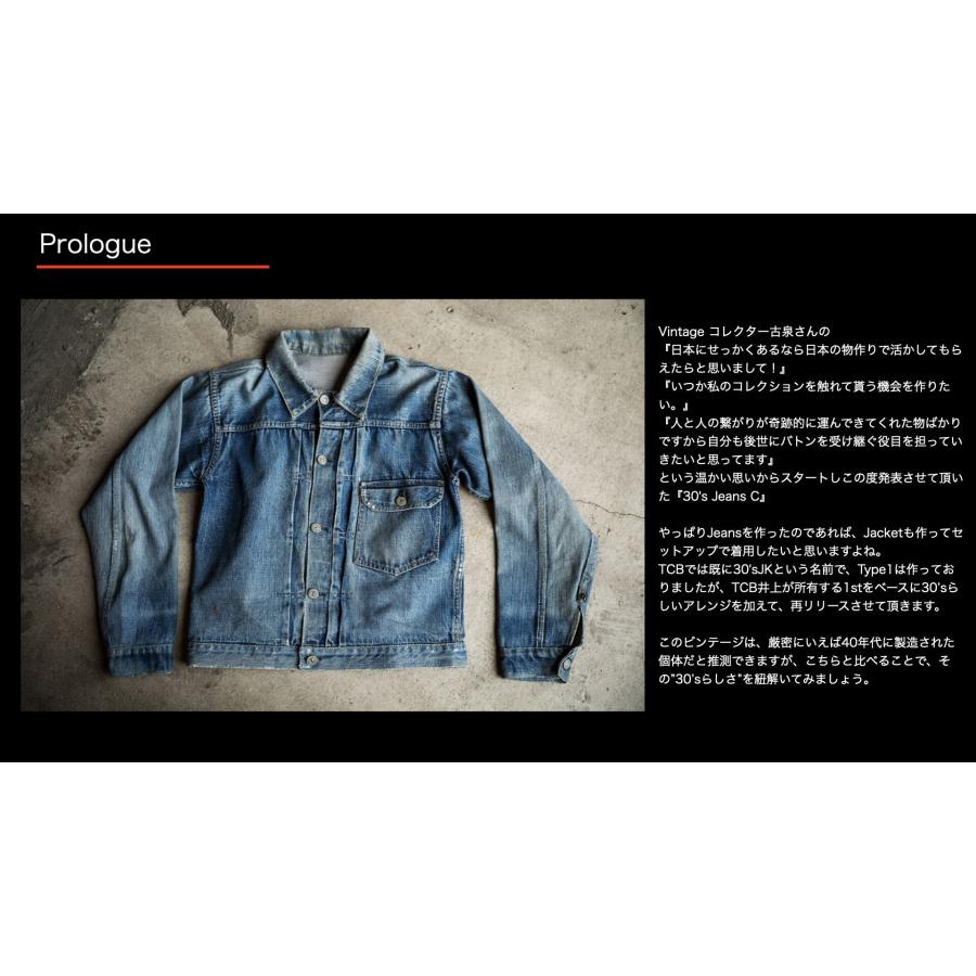 TCB jeans “30’s JACKET”｜crossover-co｜11