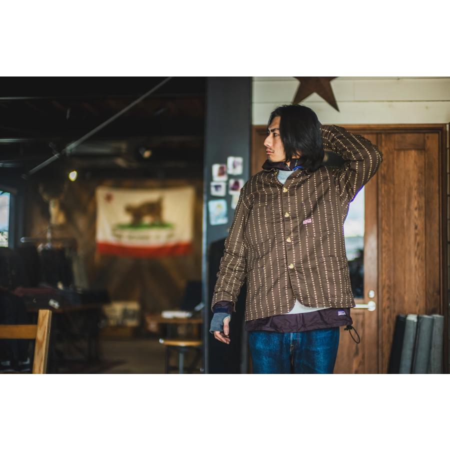 TCB jeans “Cathartt Chore Coat Brown Paw Stripe” : crossover.co