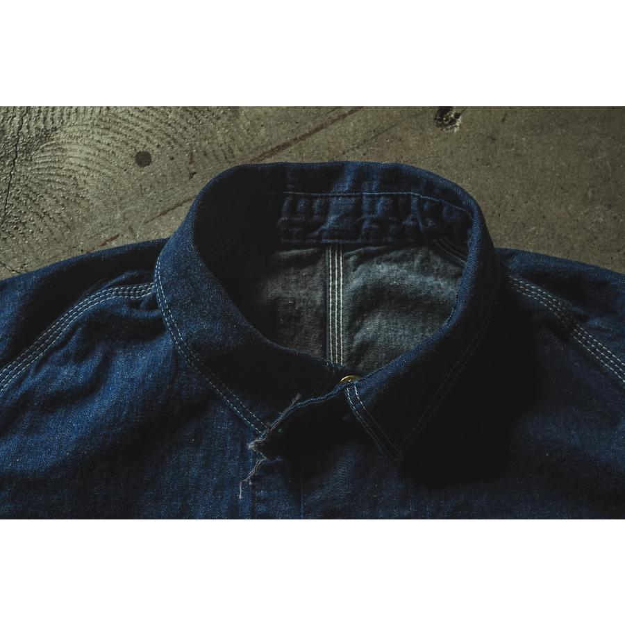 新品未使用 BREATHATEC® INDIGO NYLON COAT 新品未使用 BREATHATEC® INDIGO NYLON COAT