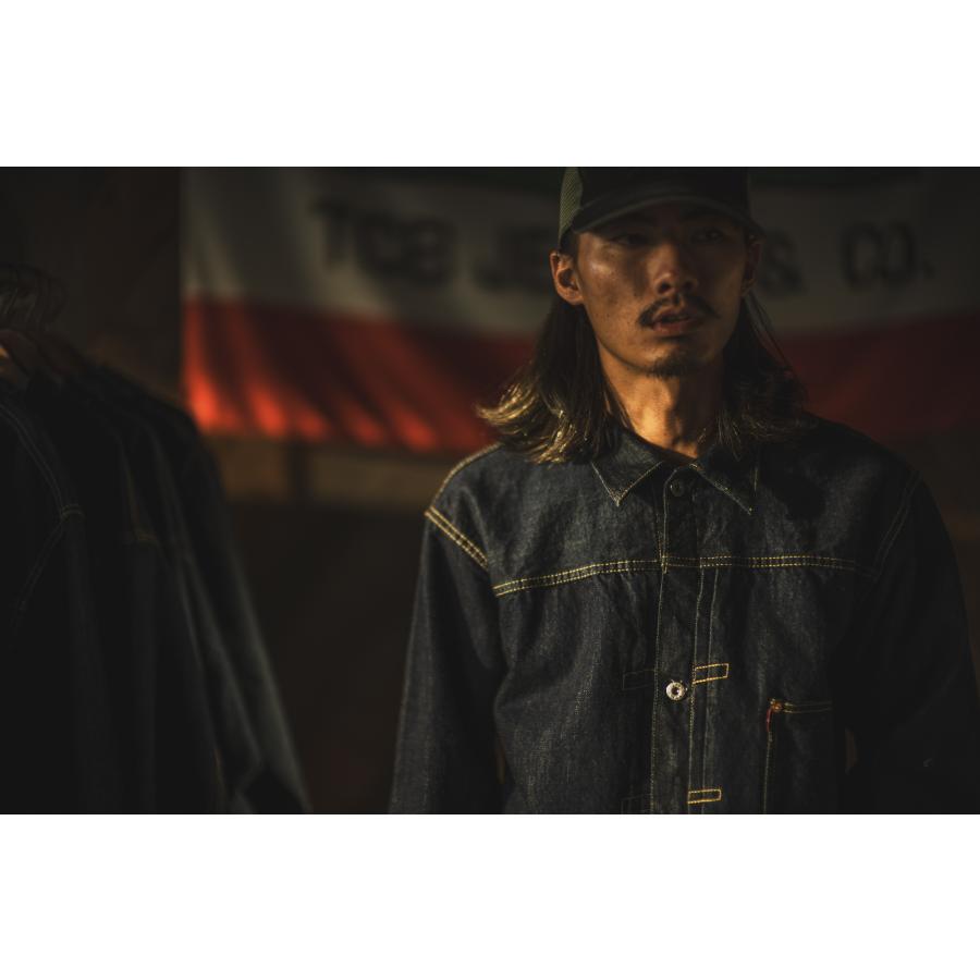 TCB jeans “Late S40's Jacket 13.5oz”(INDIGO TAB仕様) : crossover
