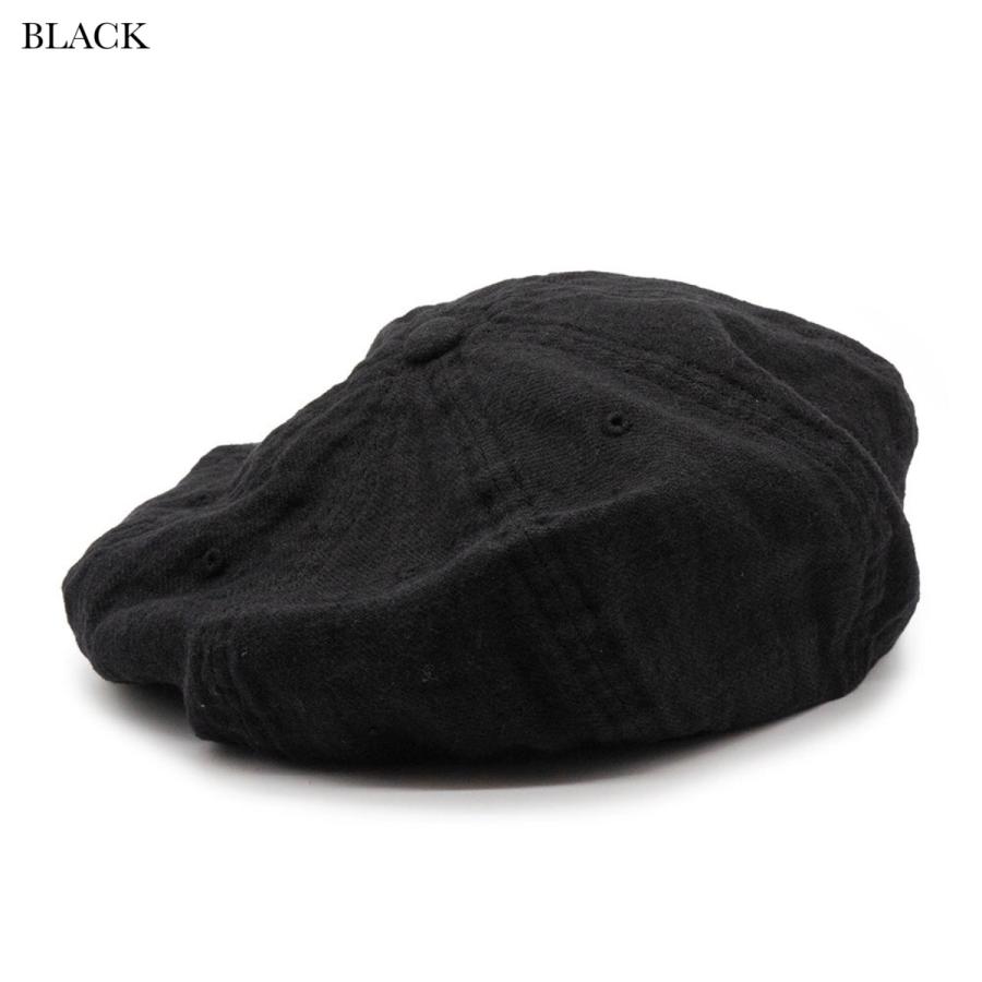 H.W. DOG ベレー帽 黒Black THE H.W. DOG & CO. THE H.W. DOG & CO D-00659 “WASHED 8PANEL BERET