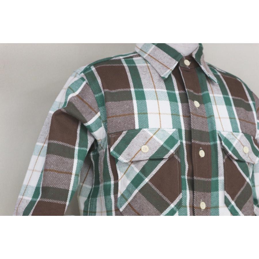 WAREHOUSE（ウエアハウス） WAREHOUSE Lot.3104 C柄 Flannel Shirt NON