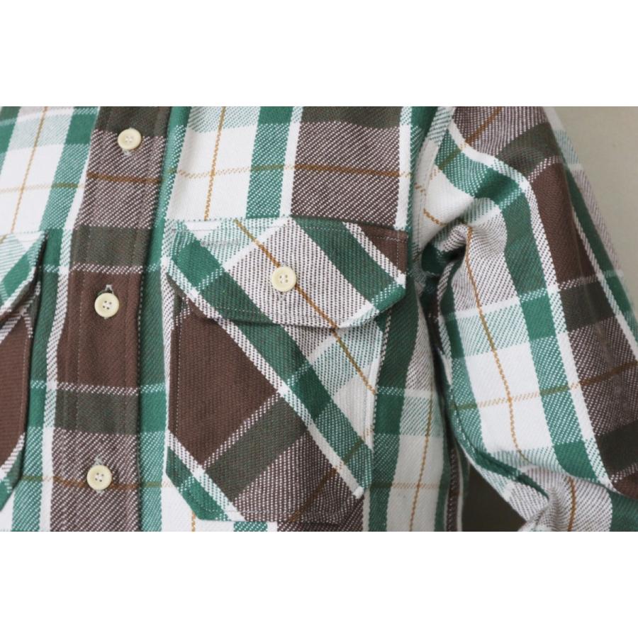 WAREHOUSE（ウエアハウス） WAREHOUSE Lot.3104 C柄 Flannel Shirt NON