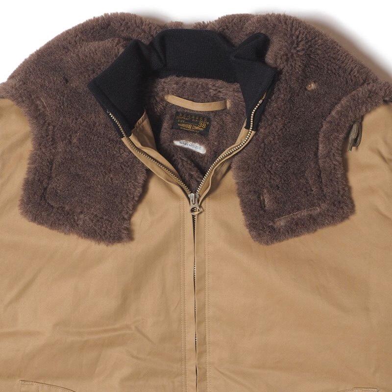 WAREHOUSE Lot.2207 “U. S. NAVY SEABEES ARCTIC WORK JACKET”の画像