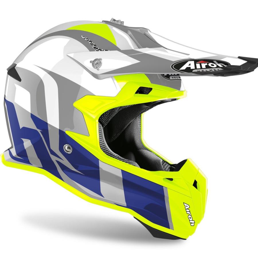 Airoh アイロー Terminator Open Vision Shoot ブルー モトクロスヘルメット バイク Mx オフロード レース 山林 ダート ブルー Sfmadvisors Com